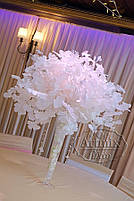 Біле листя гінкго білоба (60 см), фото 7