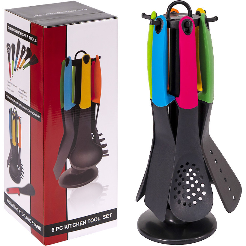 Набір кухонного приладдя Color 6шт в коробці арт. X3-55, фото 1
