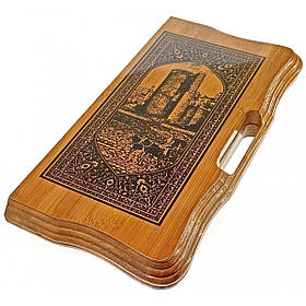 Нарди з шахами бамбукові "Баку"