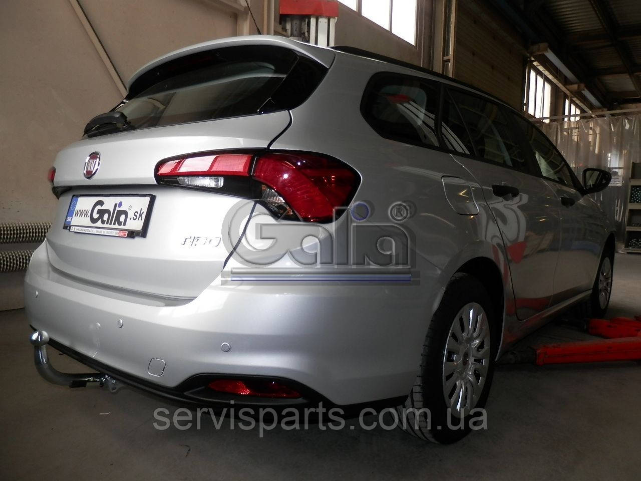 Фаркоп Fiat Tipo універсал 2017- (Фіат Тіпо вагон) оцинкований