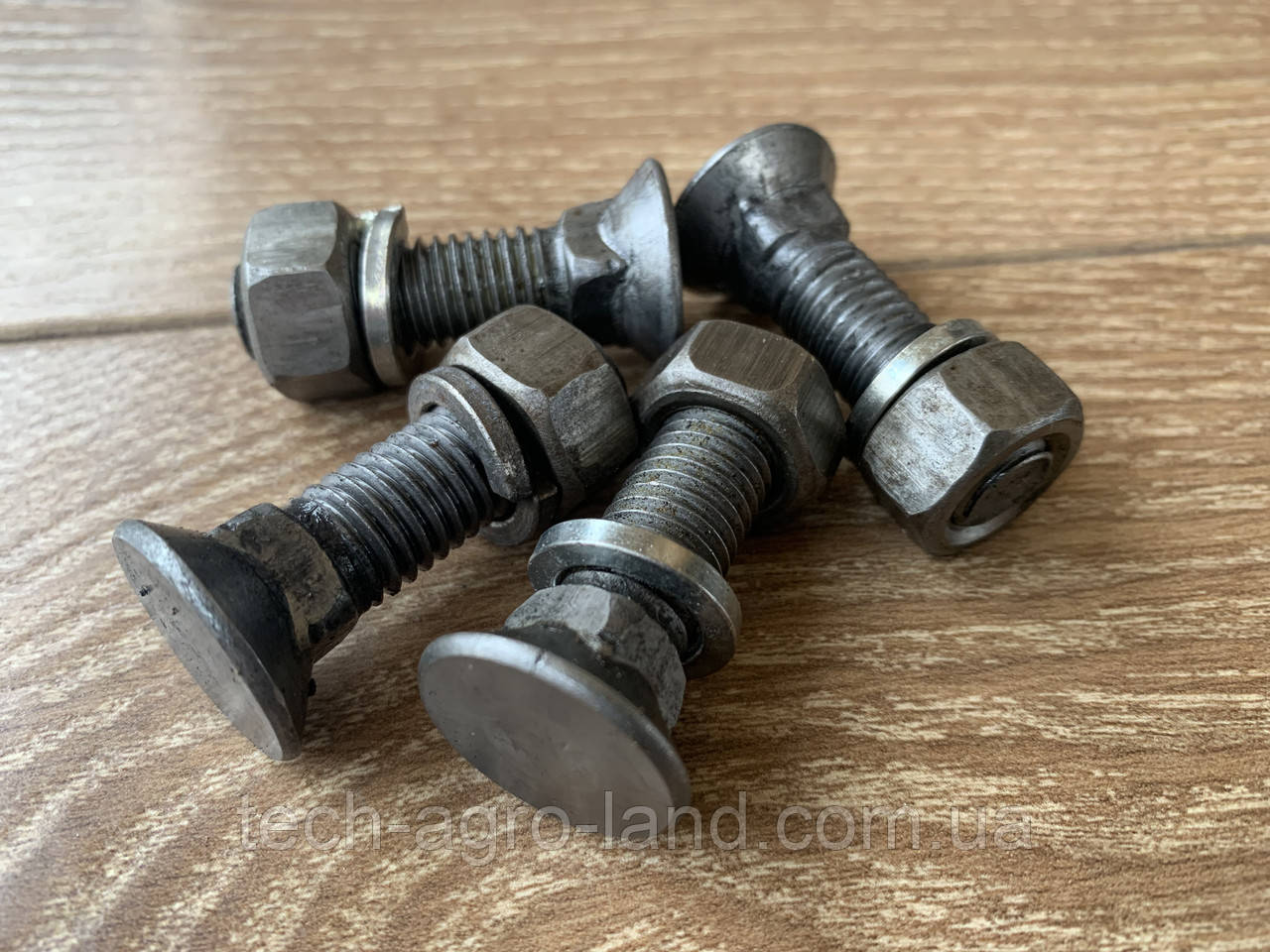 Болт на леміш плуга М12х45; Лемішний болт на плуг М12