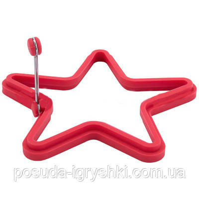 Cиліконова форма для приготування яєшні Krauff, розмір 12,5-14-1см. 26-184-034, фото 1