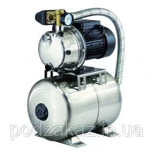 Насосна станція Grand water 100S 1.1 кВт (насос +гідроакумулятор неірж) 24 л HLZ