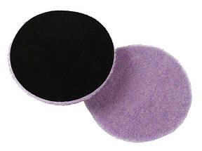 Полірувальний круг гібридна шерсть - Lake Country Purple Foamed Wool Buffing/Polishing 125 мм (58-1255-1), фото 2