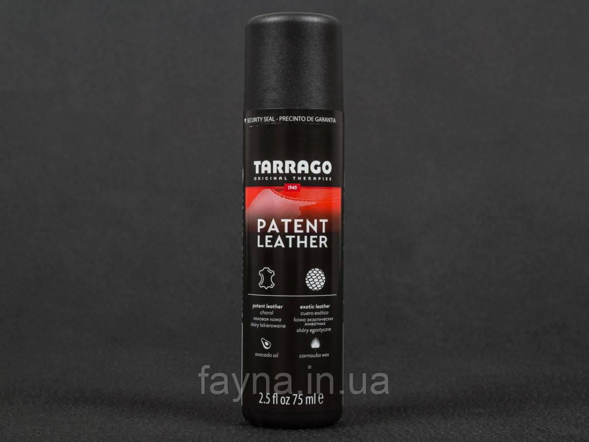 Паста для лакової шкіри рептилій Tarrago Patent 75 мл безбарвний