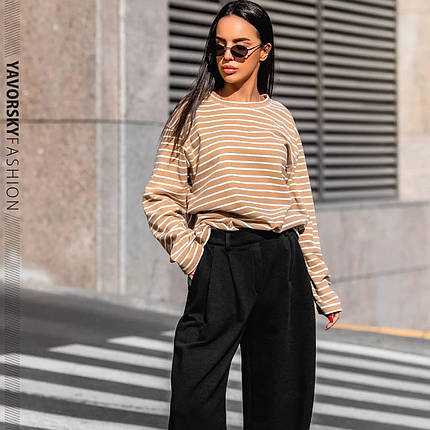 Тельня Yavorsky жіноча тепла трикотанна вільного крона різні кольори Ssy885, фото 1