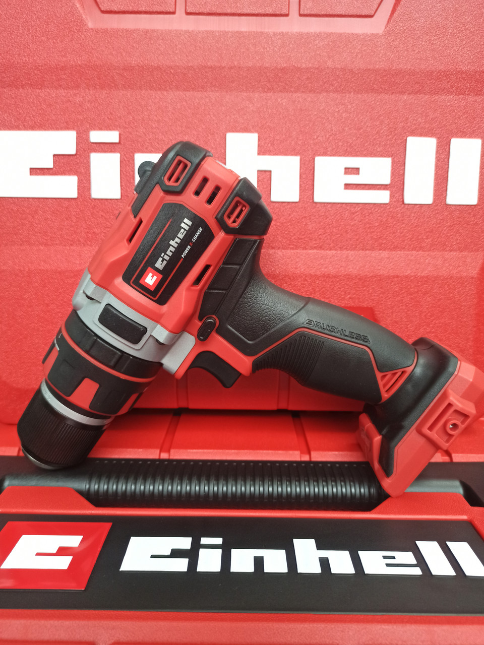 Шуруповерт ударний безщітковий (без акум.) 18 LED Einhell TE-CD 18/50 Li-i BL - Solo [4513942]