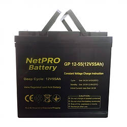 Акумулятор NetPRO GP 12-55
