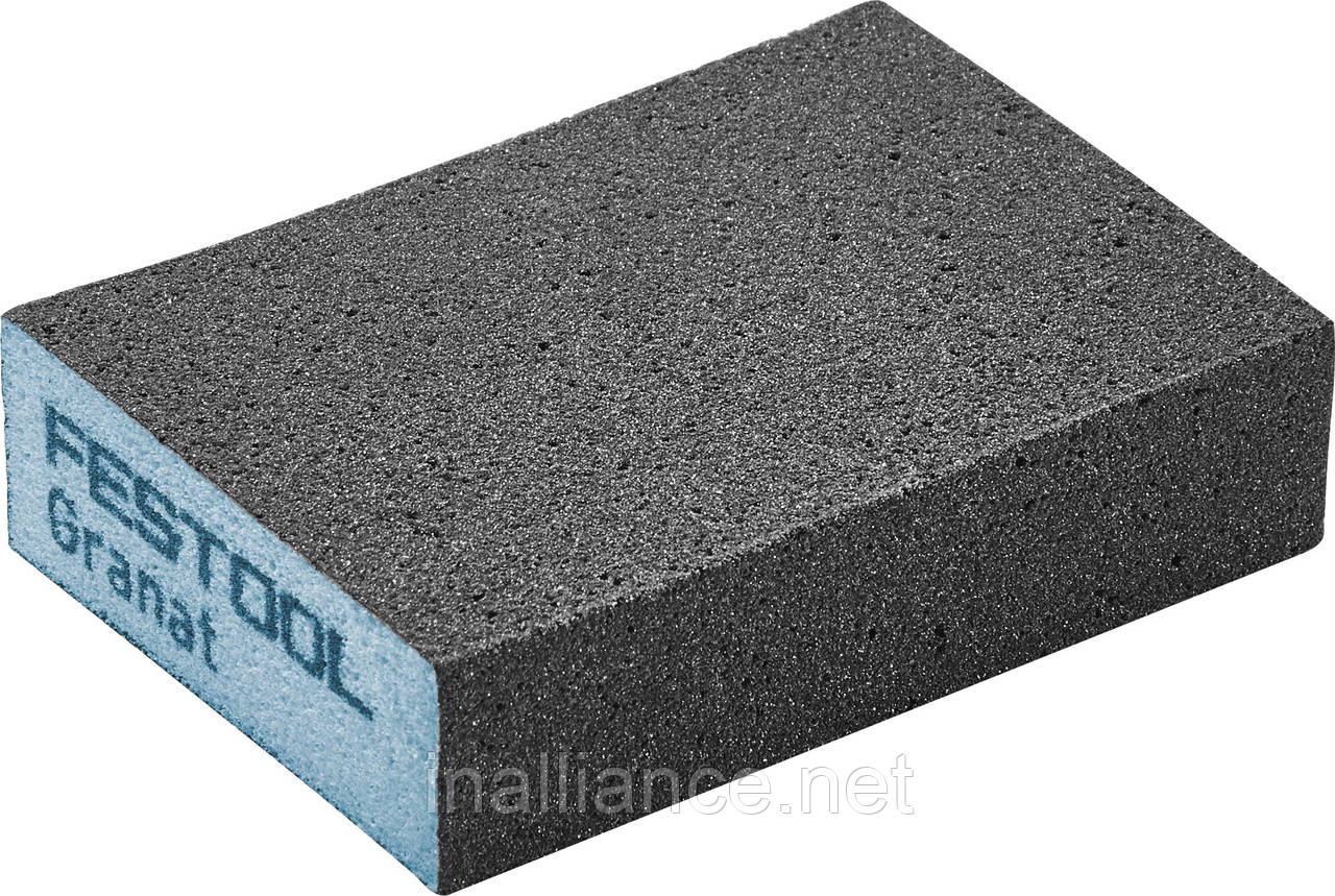 Губка шліфувальна 69 мм x 98 мм x 26 мм Р60 GR/6 Granat Festool 201081