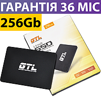 256GB SSD диск GTL S100, твердотельный ссд 2.5" накопитель 256 гб для ПК и ноутбука acer, asus, lenovo