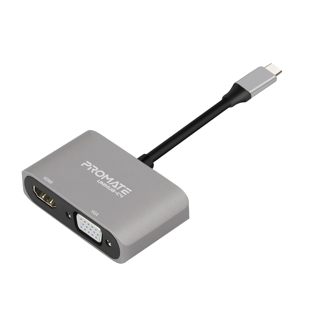 USB Хаб UniHub-C4 Grey (Розпакований) (ch_unihub-C4.grey)