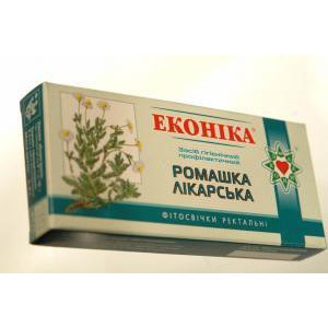 Свечи Эконики "Ромашка лекарственная" (10 шт.)