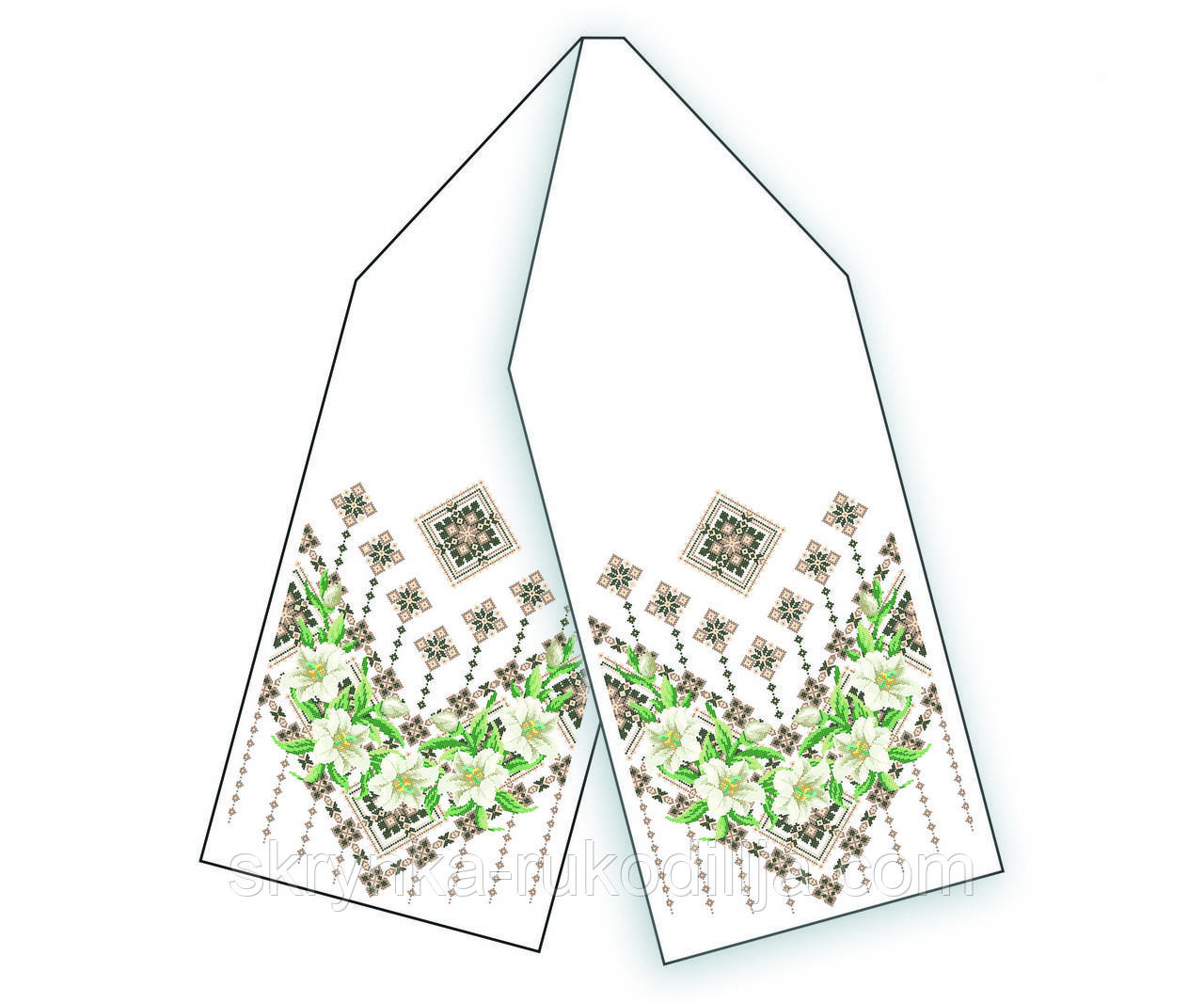 Заготовка для вишивки Рушник Р-021Б БісерОк