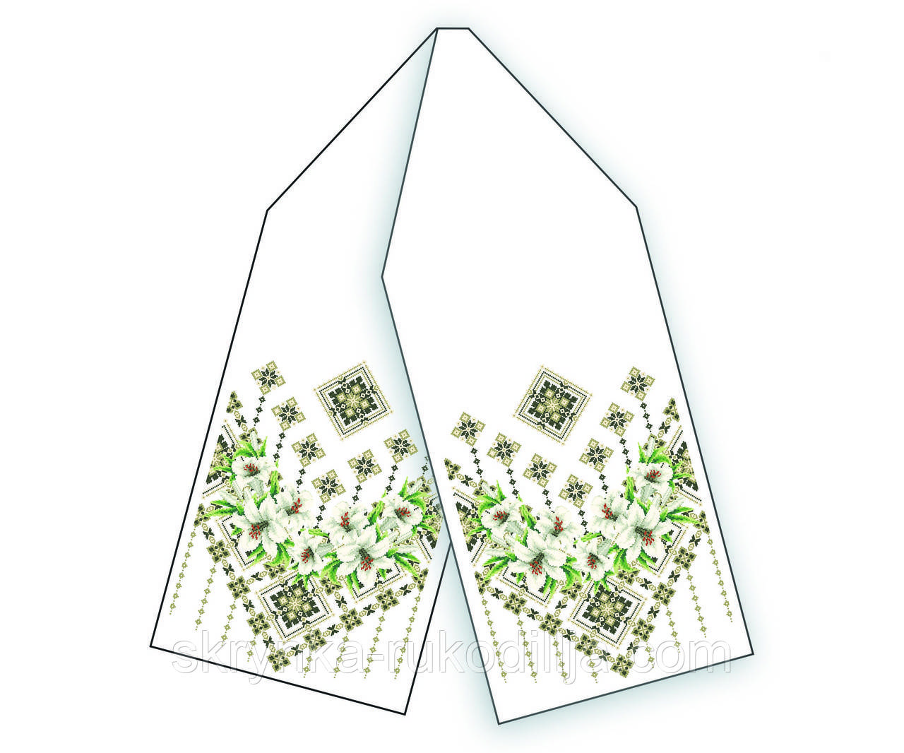 Заготовка для вишивки Рушник Р-022Б БісерОк