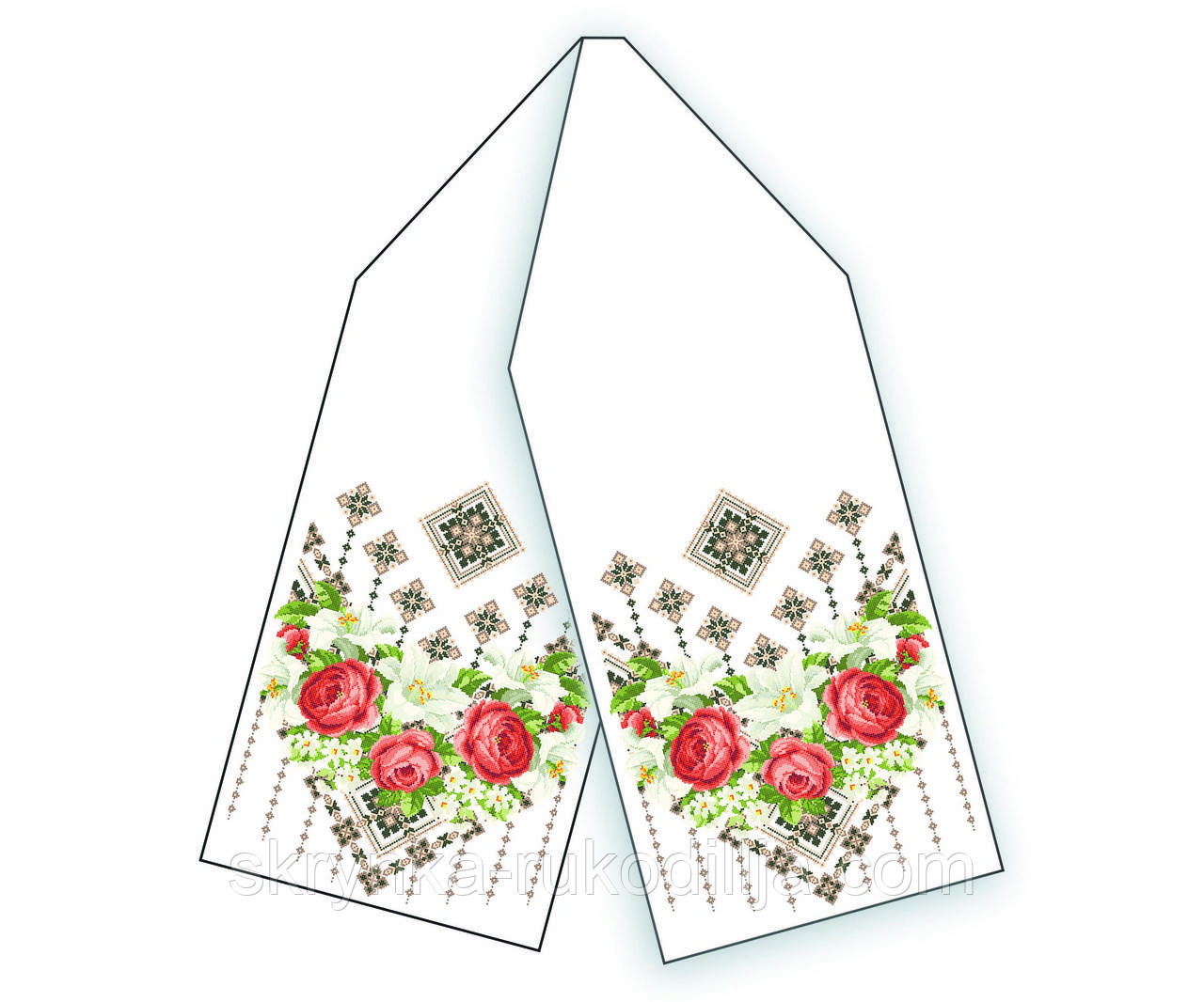 Заготовка для вишивки Рушник Р-023 БісерОк