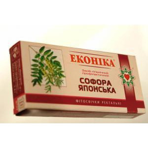 Свічки Эконики "Софора японська" (10 шт.)