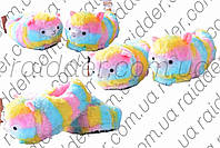 Детские тапочки альпаки /Тапочки плюшевые Лама/Женские тапки / Тапочки ламы /Тапки кигуруми / Тапочки для дома