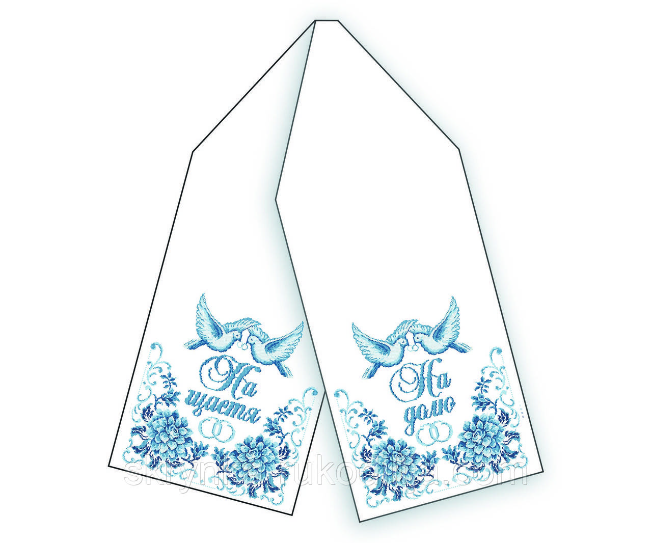 Заготовка для вишивки Рушник Р-164-1 БісерОк