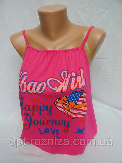 Матечки на бретельках молодіжні купити, фото 1