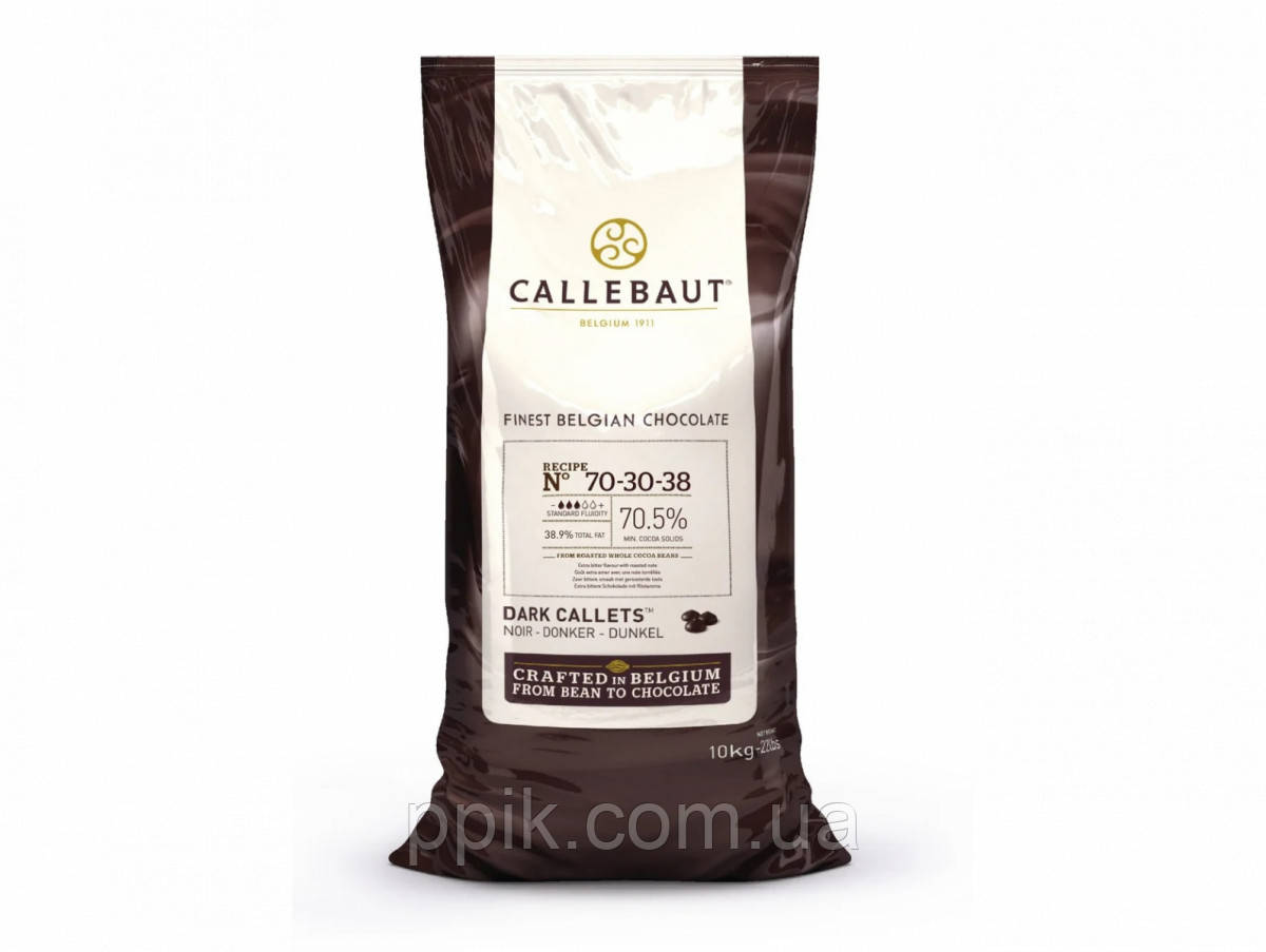 Бельгійський Чорний шоколад 70 % Barry Callebaut 10 кг