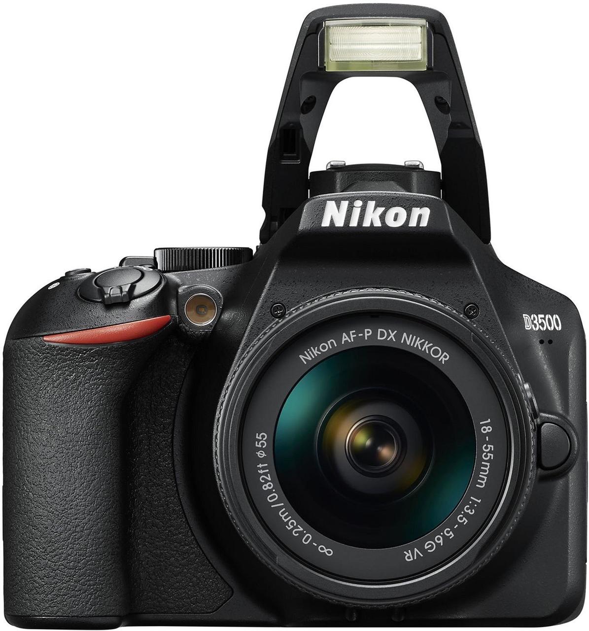 Зеркальный фотоапарат NIKON D3500 AF-P 18-55 VR Black