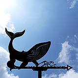 Флюгер Кит, флюгер на дах з металу 2 мм., фото 10