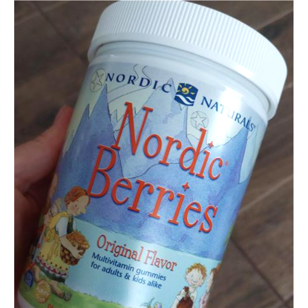 Мультивітаміни для дітей Nordic Naturals Nordic Berries Multivitamin 200 желейних мармеладок