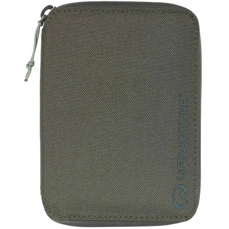 Кошелек Lifeventure Recycled RFID Mini Travel Wallet Оливковый, фото 2