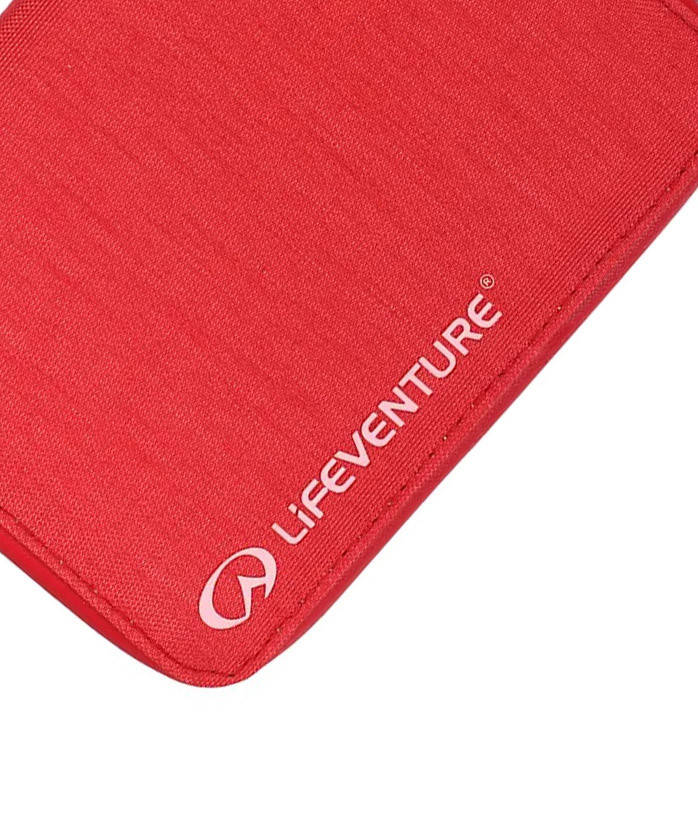 Гаманець Lifeventure Recycled RFID Mini Travel Wallet Червоний, фото 2