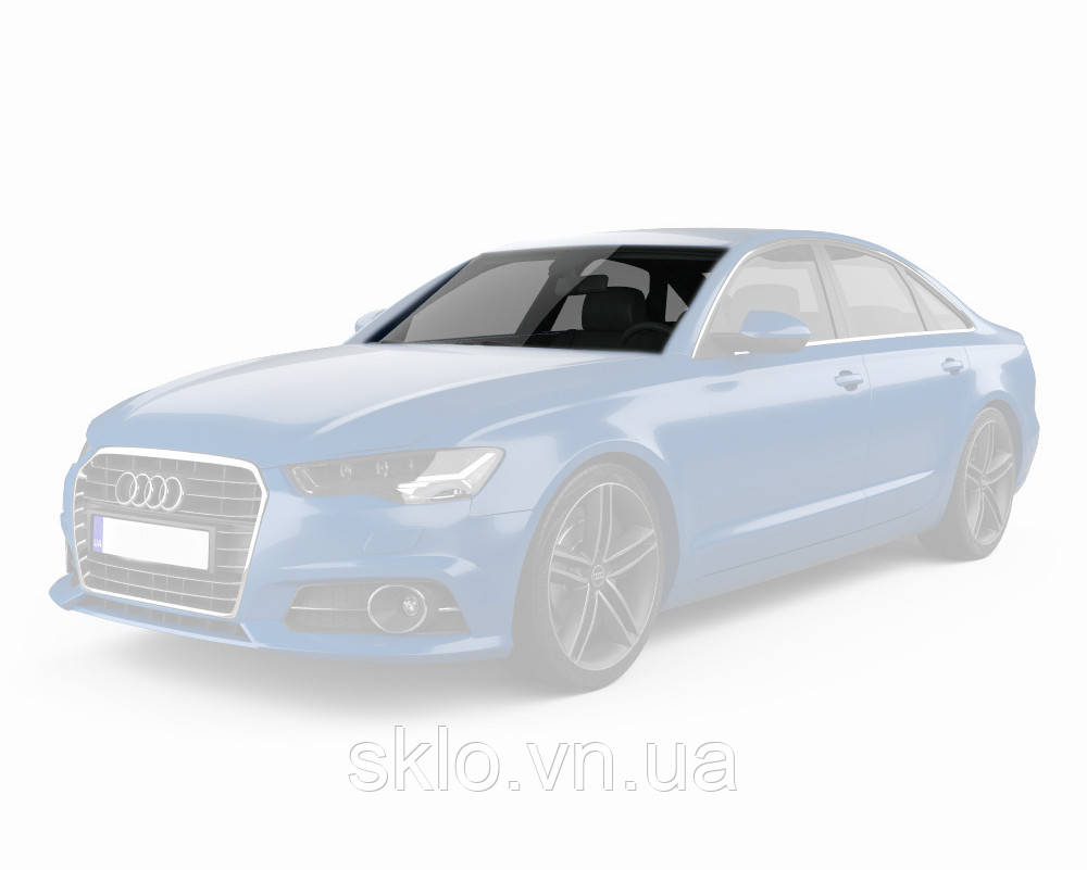 Лобове скло Audi A6 (C7) (2011-2018) (Ауді А6) з датчиком дощу, з камерою, фото 1