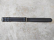 РЕМІНЕЦЬ НАТО NATO ZULU ЗУЛУ НЕЙЛОН 18 ММ ЧОРНИЙ У СІРУ СМУЖКУ, фото 2