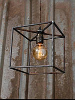 Светильник металлический в стиле Лофт Куб Алькатрас2