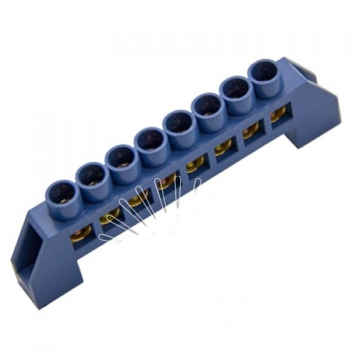 Шина сполучна 6*9 8ways Lemanso синя/LMA070