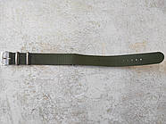 РЕМІНЕЦЬ НАТО NATO ZULU ЗУЛУ НЕЙЛОН 22 ММ ХАКІ, фото 3