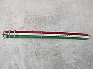 РЕМІНЕЦЬНАТО NATO ZULU ЗУЛУ НЕЙЛОН 18 ММ СМУЖКА, фото 2