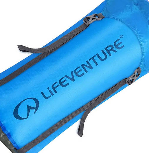 Компрессионный мешок Lifeventure Ultralight Compression Sacks 10L Синий, фото 2