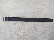 РЕМІНЕЦЬ АТО NATO ZULU ЗУЛУ НЕЙЛОН 18 ММ ЧОРНИЙ, фото 2