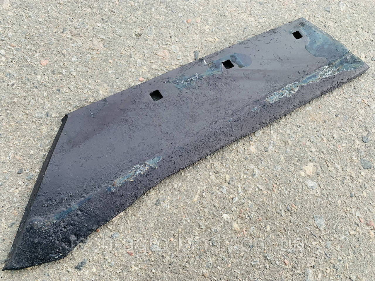 Леміш до плуга ПЛН 3-35; 5-35 Велес-Агро борірований наплавлений, фото 1