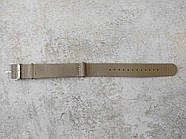 РЕМІНЕЦЬ НАТО NATO ZULU ЗУЛУ НЕЙЛОН 18 ММ БЕЖЕВИЙ, фото 2