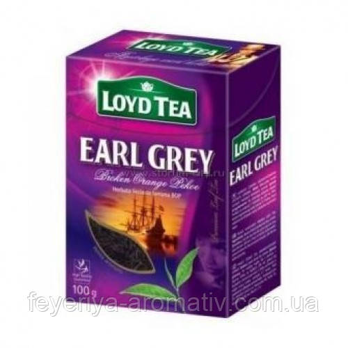 Чай чорний Loyd Earl Grey 80гр. (Польща)