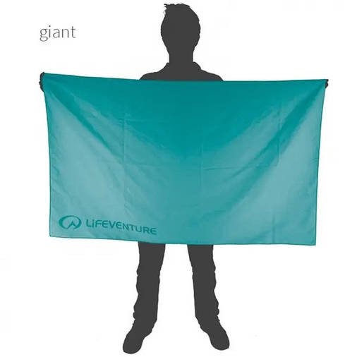 Рушник Lifeventure Recycled Soft Fibre Trek Giant 150 x 90 см Синій, фото 3