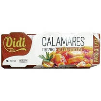 Кальмар шматочками в соусі Сальса Американа Calamares en Salsa Americana Didi 3*80 г Іспанія