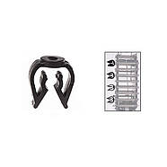 КЛИПСА КУТУ CT-CH для підвісної рейкової системи Visico, фото 3