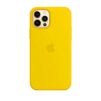 Чохол Silicone FULL case для IPhone 13 Pro max Yellow (07) жовтий