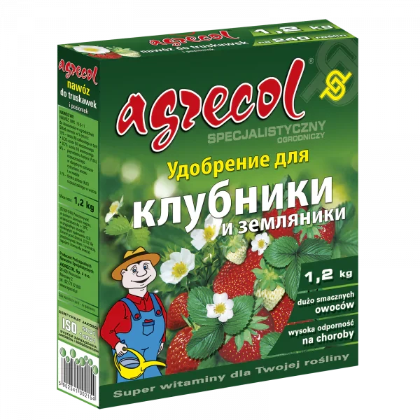 Добриво Агрекол/ Agrecol для полуниці і суниці 1,2 кг