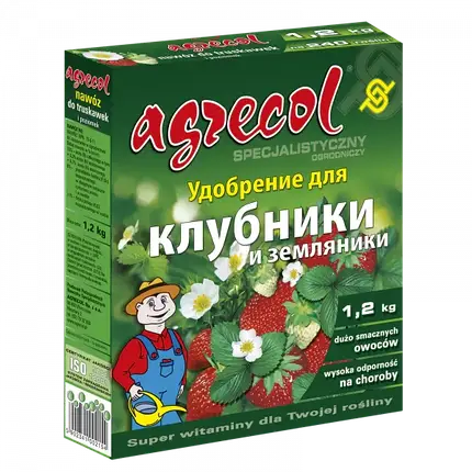 Добриво Агрекол/ Agrecol для полуниці і суниці 1,2 кг, фото 1