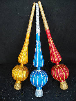 Новорічні прикраси верхівка на ялинку стріла 28 см