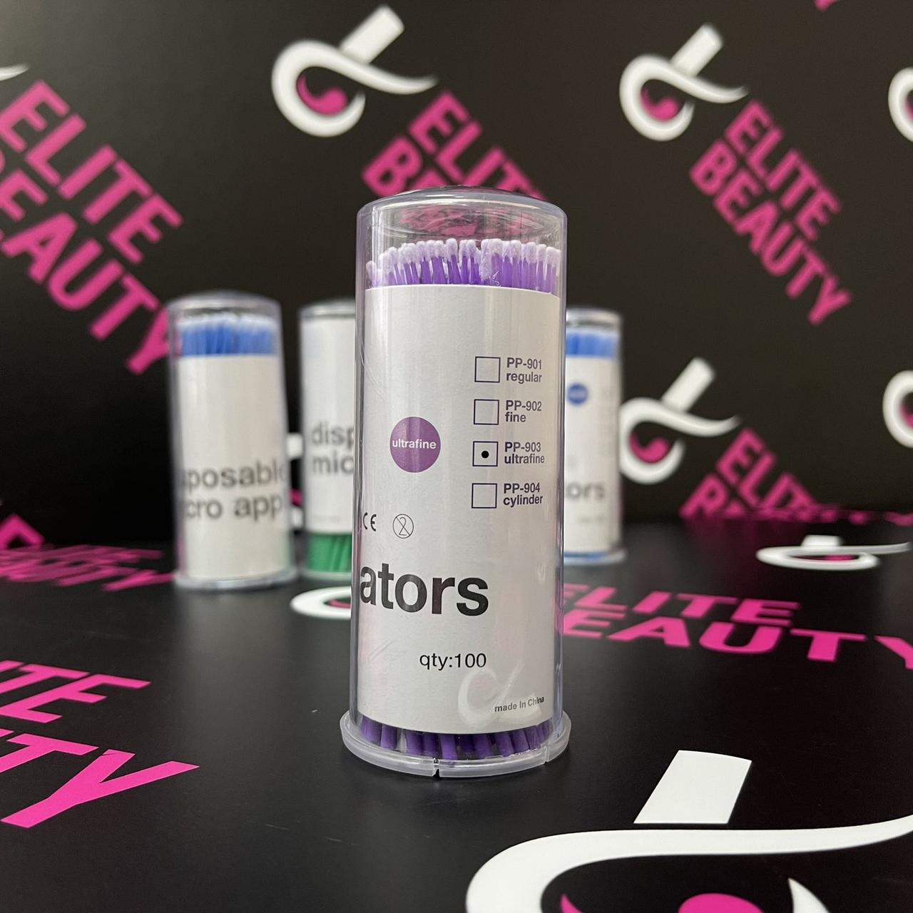 Микробраши (фіолетові) в тубусі 100шт.