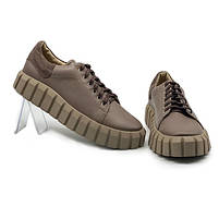 Кеди жіночі на платформі кольору капучіно “Style Shoes” 36 розмір, фото 5