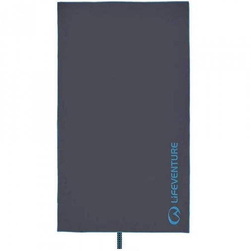 Рушник Lifeventure Recycled Soft Fibre Trek L 110 x 65см Сірий, фото 1